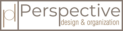 Perspective Design & Organization, LLC Logo